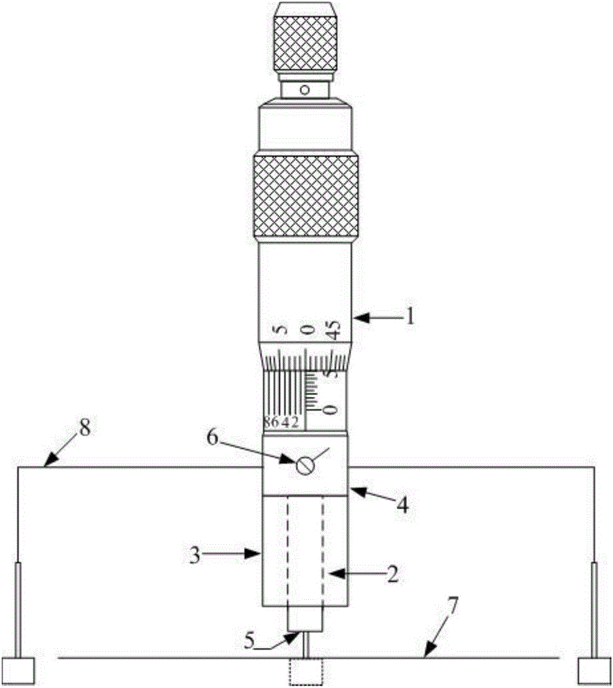 厚度可控的金属表层螺旋剥离仪的制作方法附图
