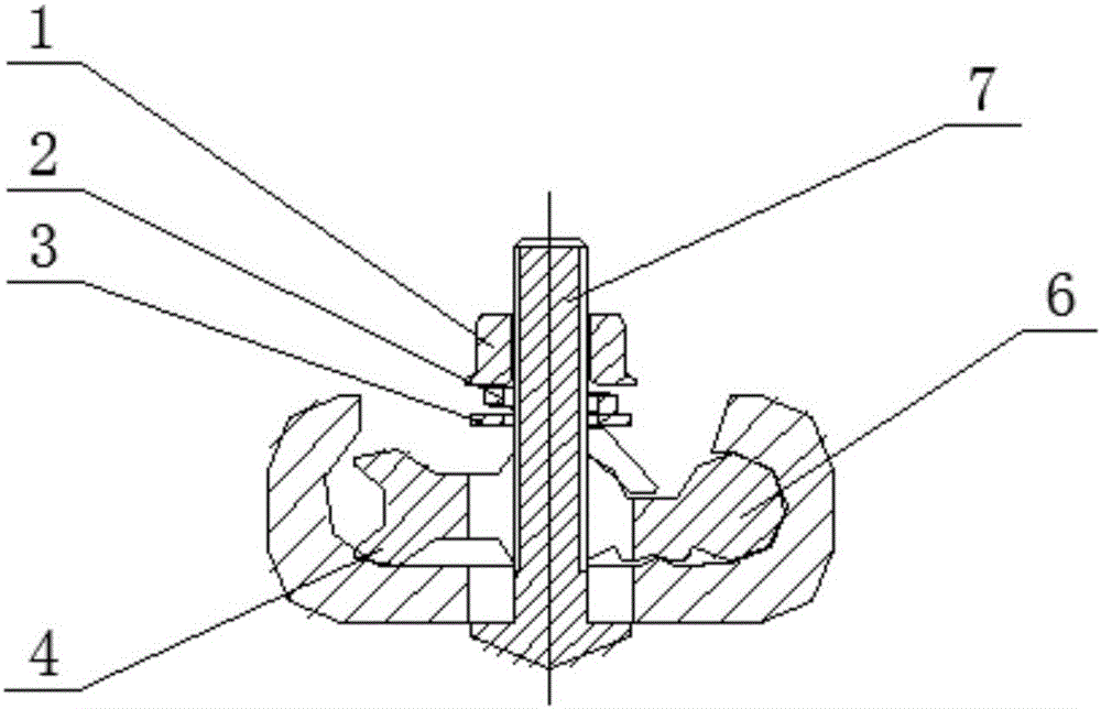 一种c型导线电表箱线夹的制作方法附图