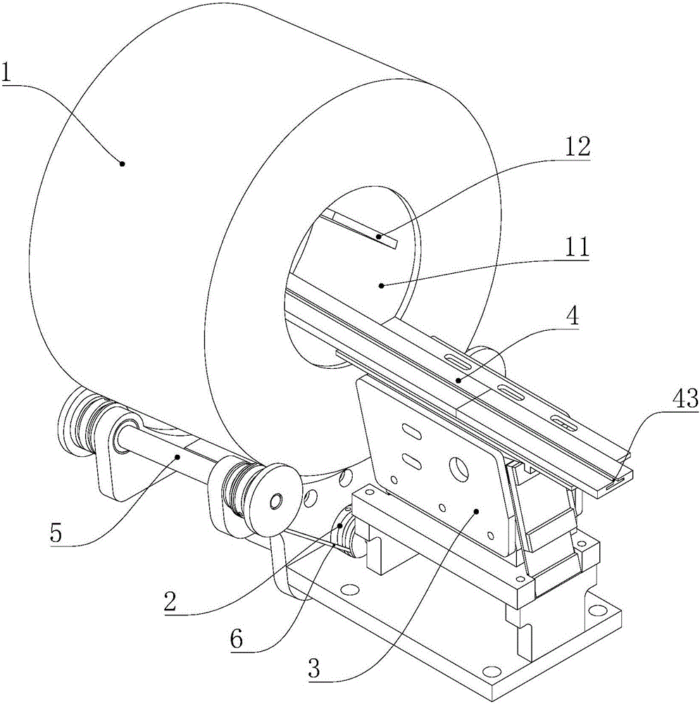 一种自动装o型圈的滚筒上料机构的制作方法附图
