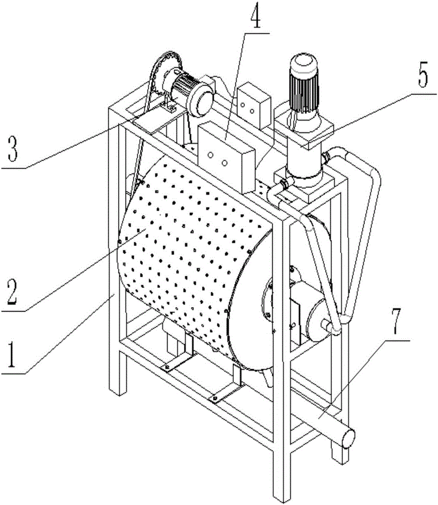 一种圆筒网式过滤器的制造方法附图