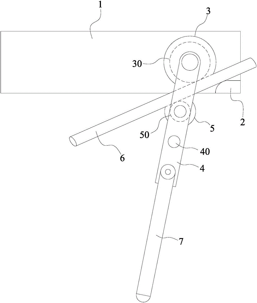 一种升降机护栏杆的弯曲变形装置的制造方法