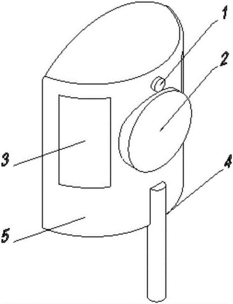 一种机械式可视无极变光电焊面罩的制作方法附图