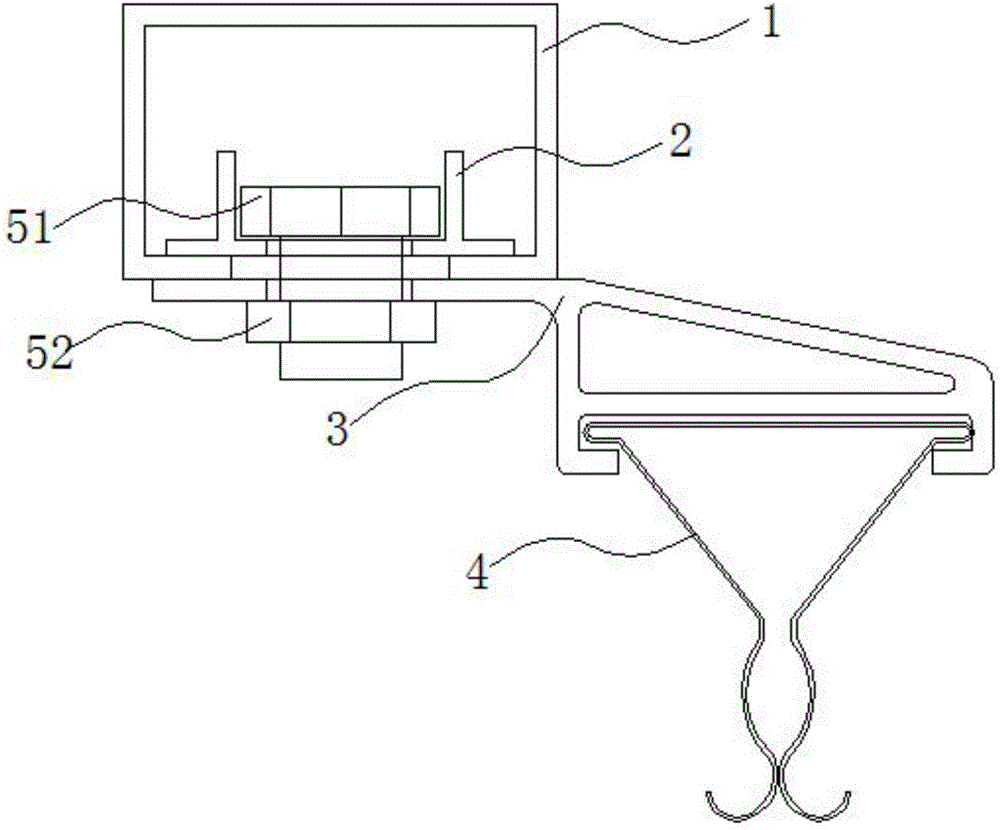吊顶顶棚安装结构的制作方法附图