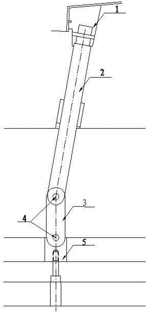 一种斜推倒滑座的制作方法附图