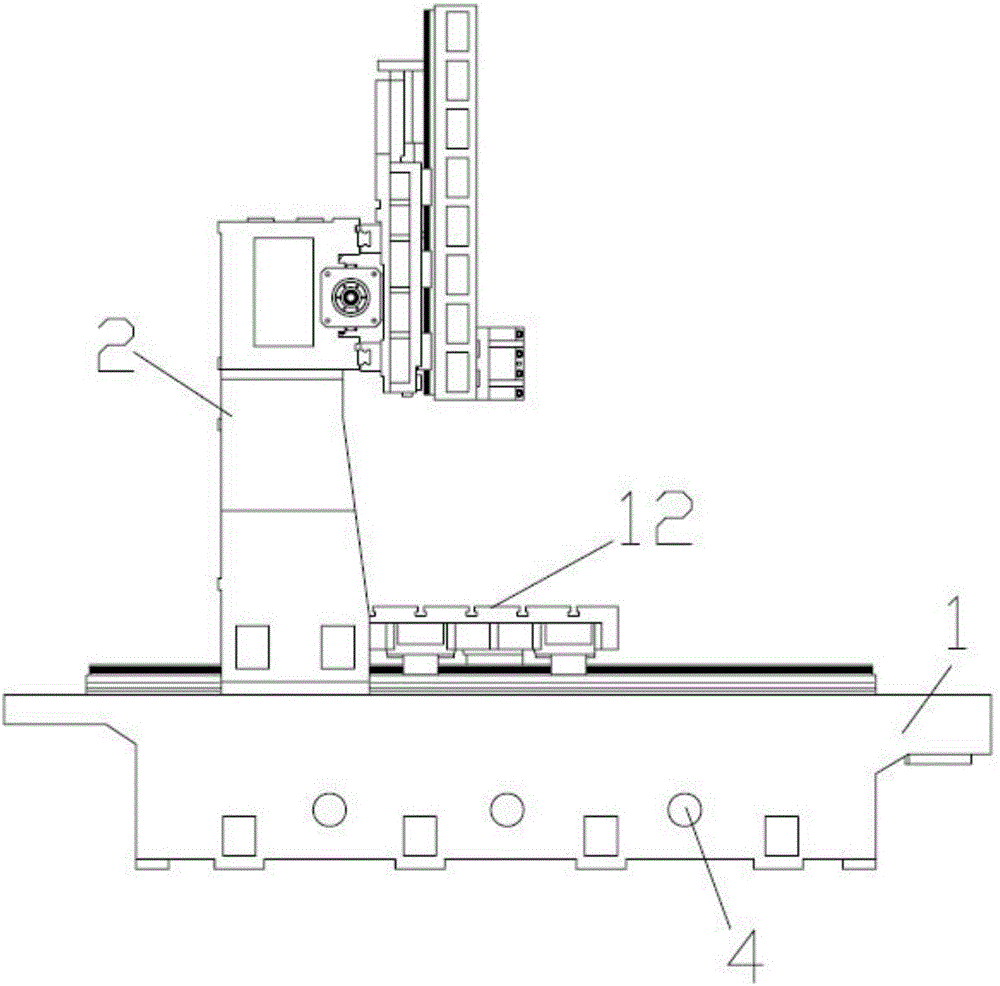 Cnc重载型雕刻机的制作方法附图