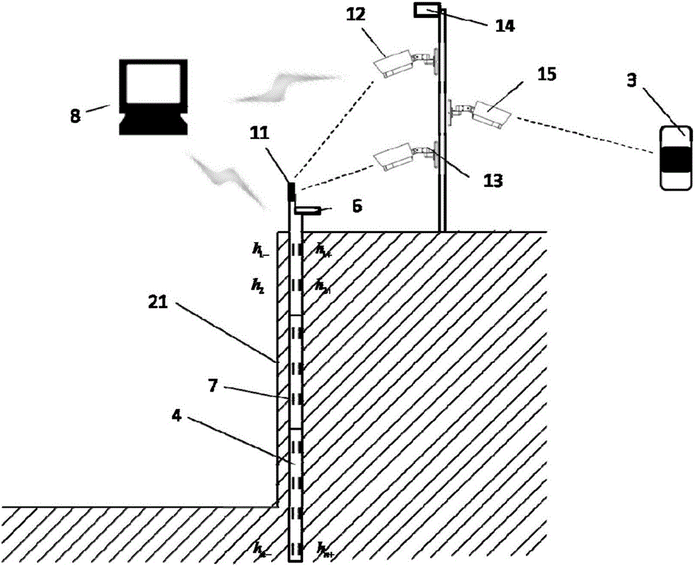 一种基坑深层水平位移和竖向沉降的监测装置的制造方法附图