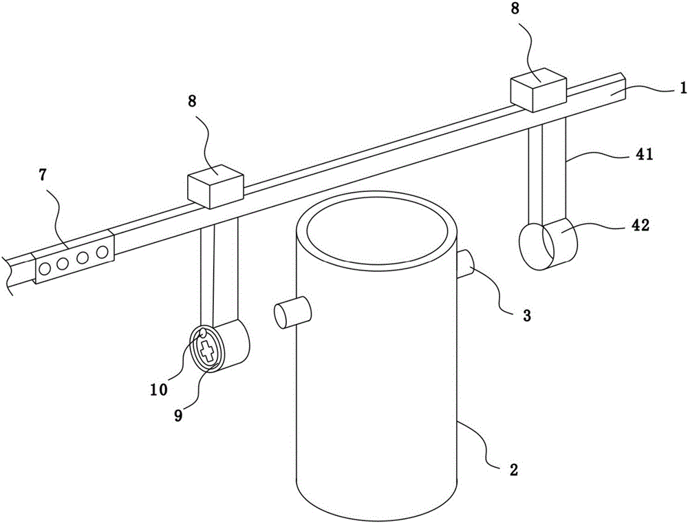 安全型悬吊车的制作方法附图