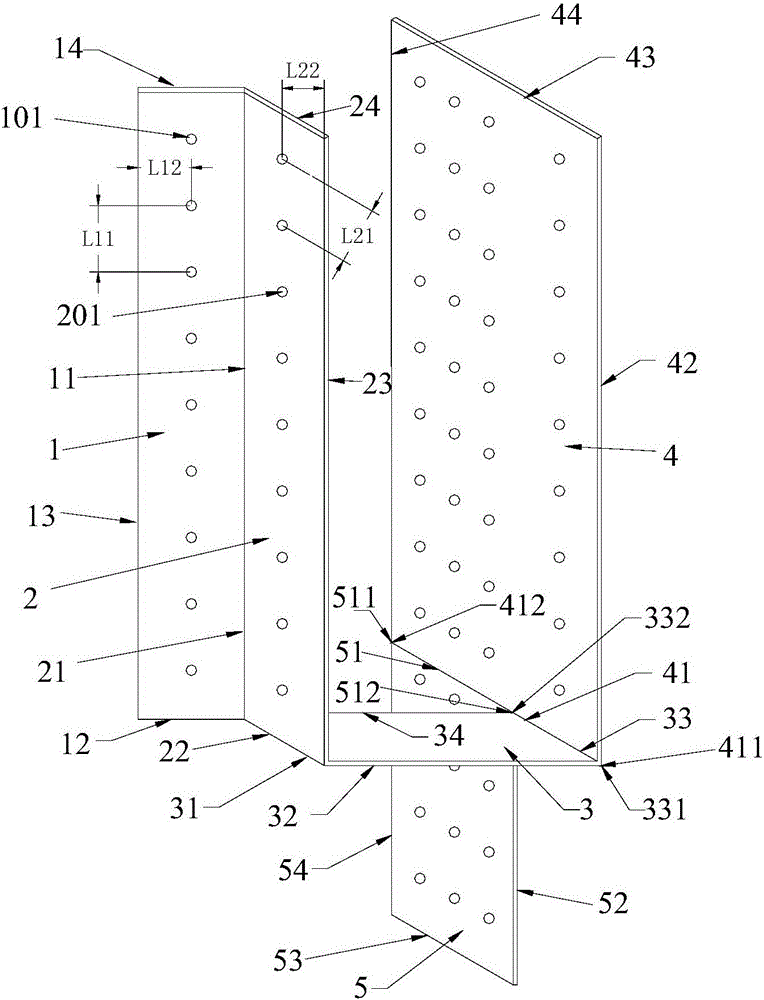 一种连接墙体与过梁的连接件的制作方法附图
