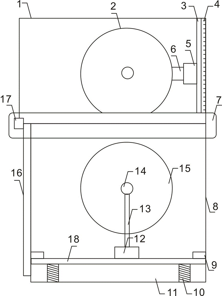 板材打磨机的制作方法附图