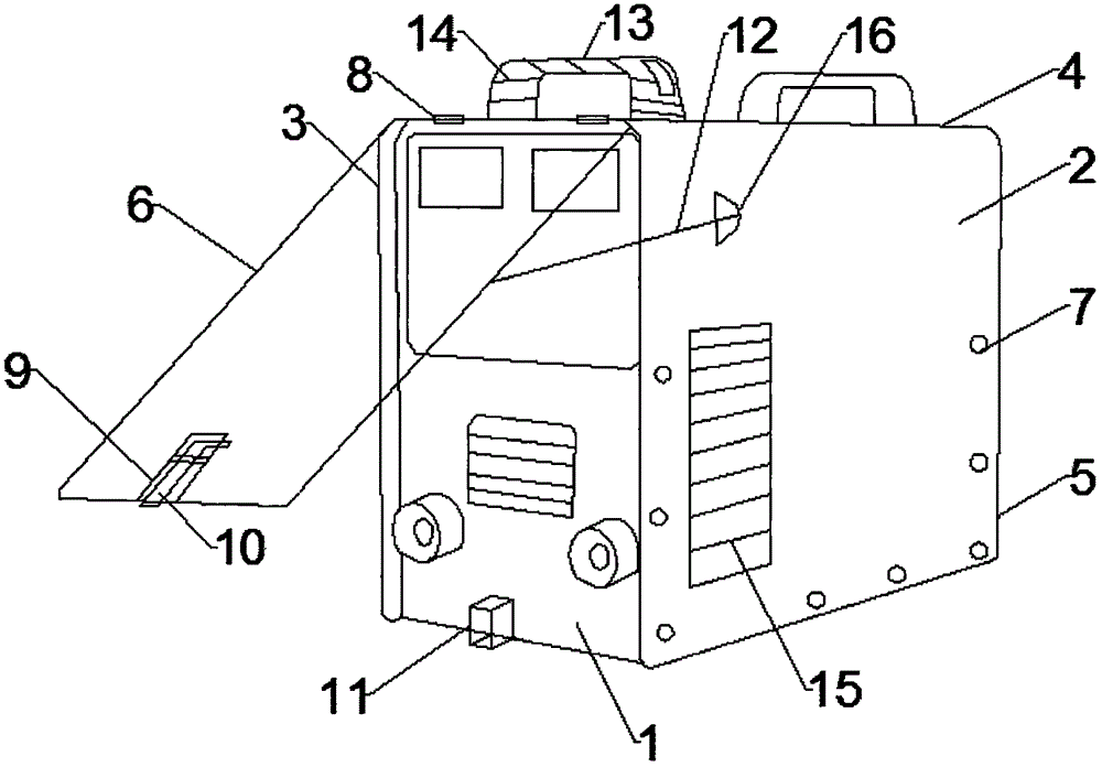 一种防护电焊机的制作方法附图
