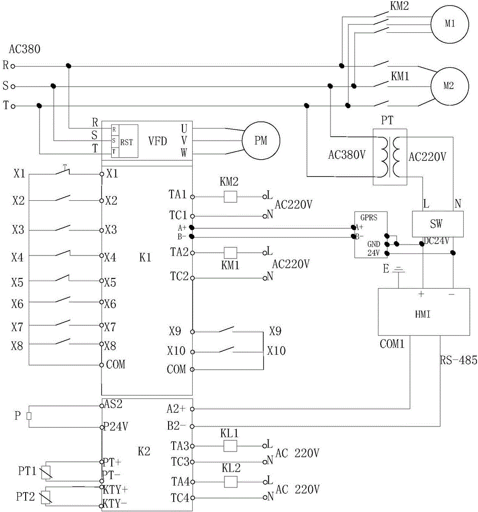 一种带物联网的变频器的制造方法附图
