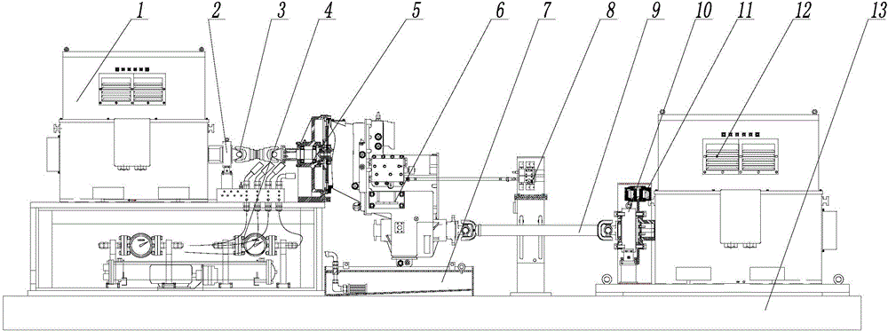 一种液力传动变速器可靠性试验装置的制造方法附图