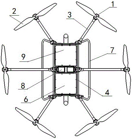 可重构电动多旋翼无人飞行器的制造方法附图