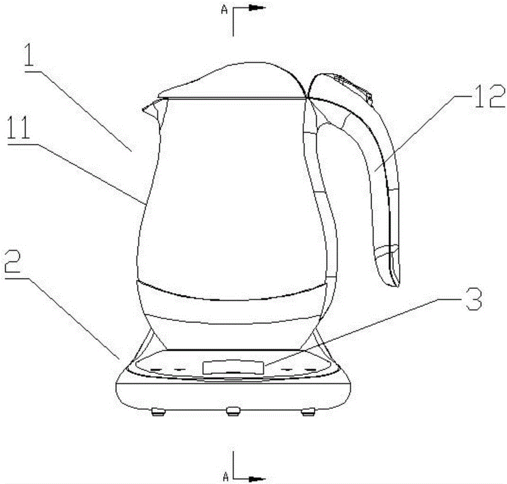 高效降温水壶的制作方法附图