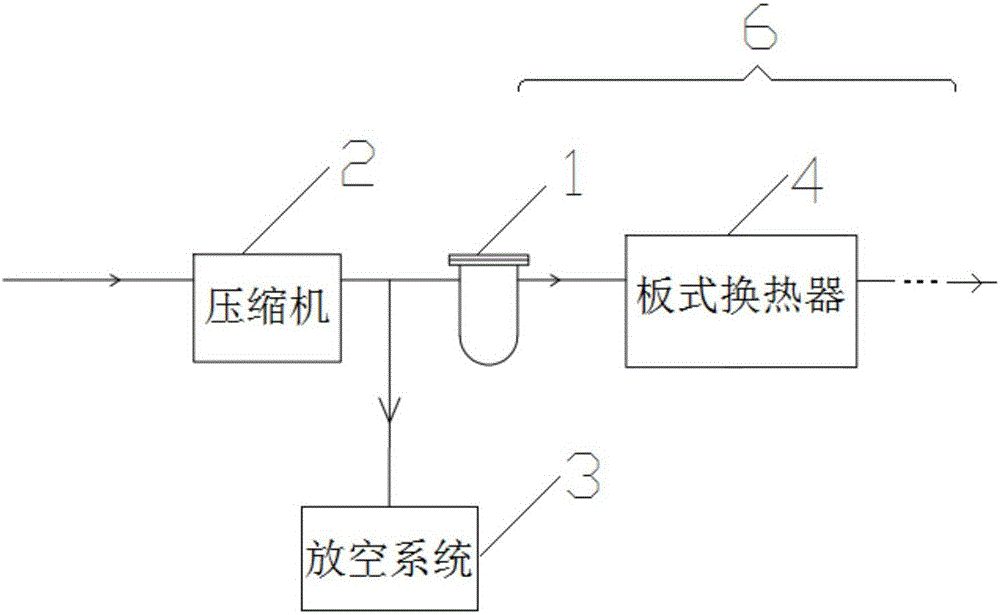 一种天然气液化工厂及其液化系统的制作方法附图