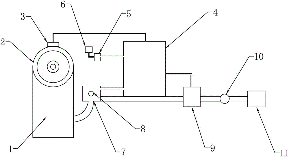 四冲程小型发动机电控燃气系统的制作方法附图
