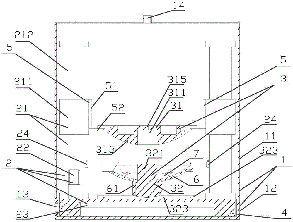用于超声换能器密封灌注的自动装置的制造方法附图