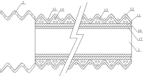 一种可旋接的螺旋波纹管的制作方法附图