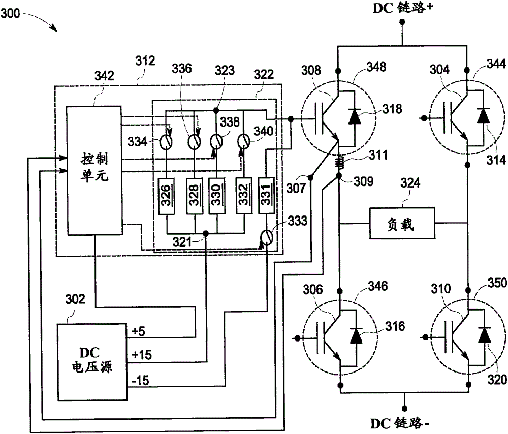 用于驱动功率开关的栅极驱动器电路的制作方法附图