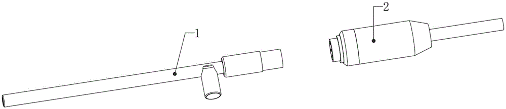 一种光纤医用内窥镜的电子镜头的制作方法附图
