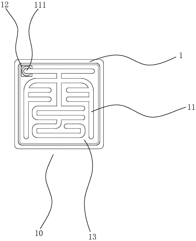 带储气功能的图形香台的制作方法附图