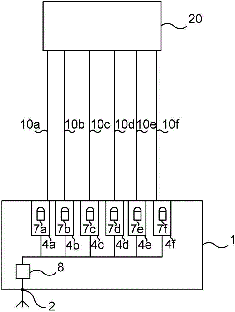 用于经过光纤向电气设备供应功率的光功率供应单元的制作方法附图
