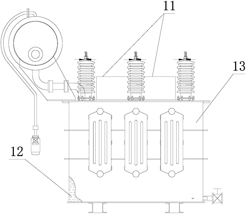 一种恒磁通宽调压范围的试验用中间变压器的制造方法附图