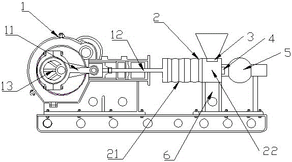 一种胶状粘性物料的输送泵的制作方法附图