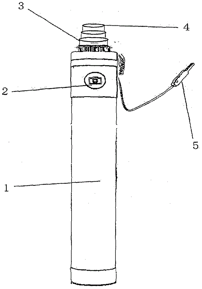 一种手机支架隐藏式自拍杆的制作方法附图