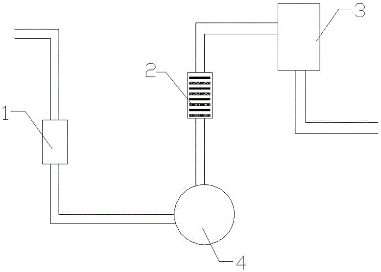 一种曝气式富氧气泡水处理机的制作方法附图