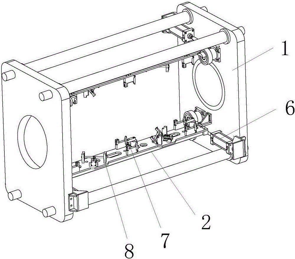 标准节自动焊接生产线的旋转夹持机构的制作方法附图