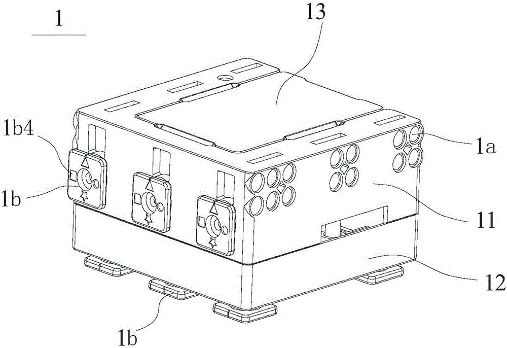 一种积木机器人及其主控盒的制作方法附图