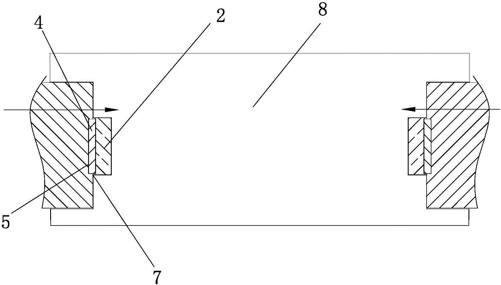 一种机床滑块与导轨的配合结构的制作方法附图