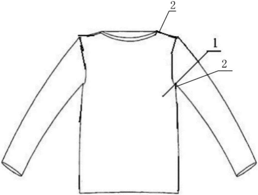 一种可双面外穿的聚乳酸纤维面料内衣的制作方法附图