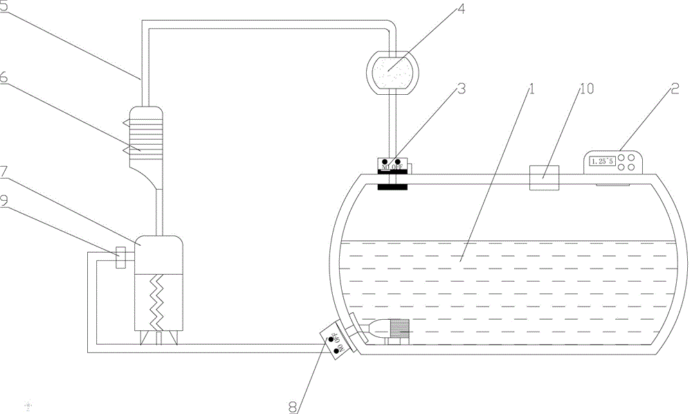 一种液化天然气储存罐的制作方法附图