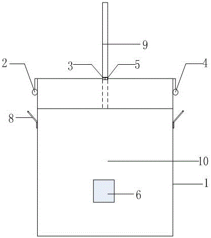 一种粘性土层制备和静压桩垂直入土的模型桶装置的制造方法附图