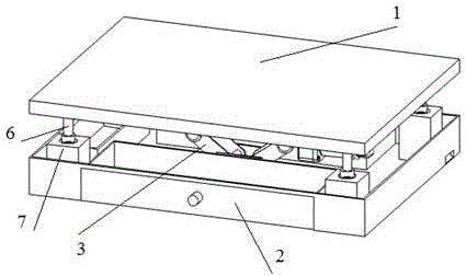 一种多功能便携式升降盒的制作方法附图