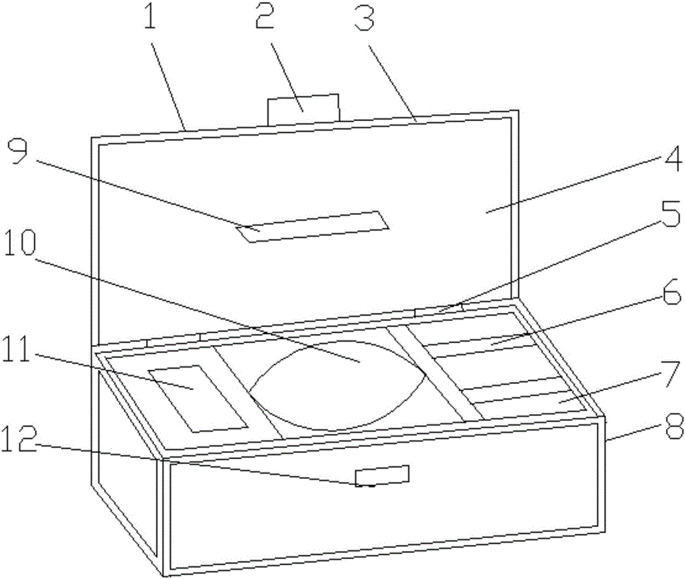 一种荧光检测试剂盒装置的制造方法附图