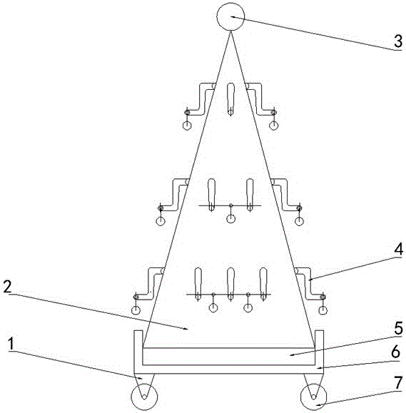 一种塔式陶瓷圣诞树的制作方法附图