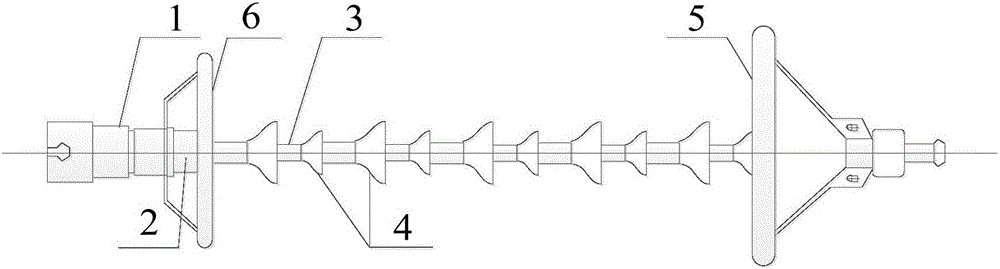 一种±800kV直流棒形悬式复合绝缘子的制作方法附图