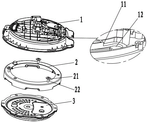 电压力锅的合盖免对位锅盖的制作方法附图