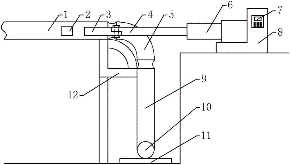 一种炉底水管紧固结构的制作方法附图
