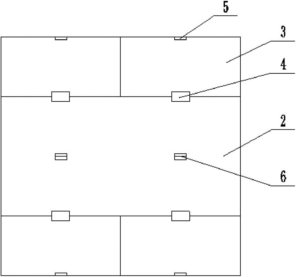 一种折叠式多功能教学黑板的制作方法附图