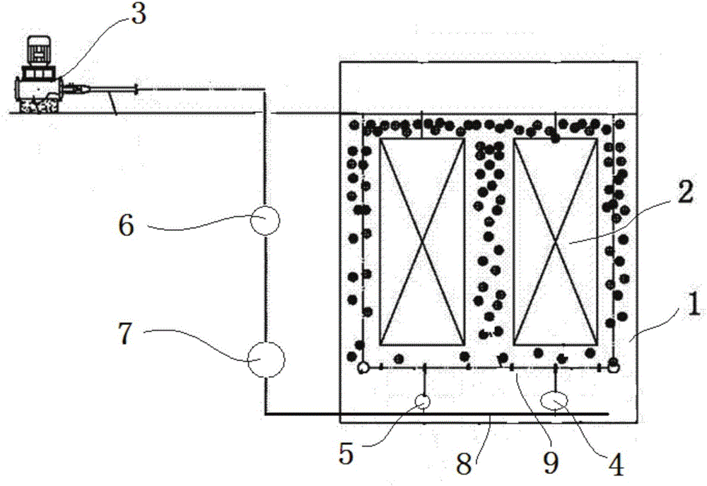一种mbr膜池曝气节能控制系统的制作方法附图