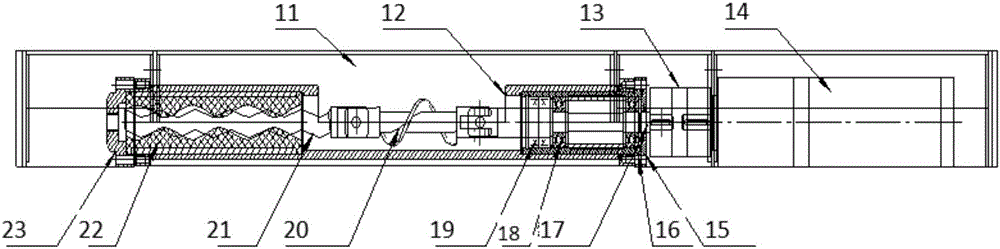 管道内喷涂机的送料装置的制造方法附图