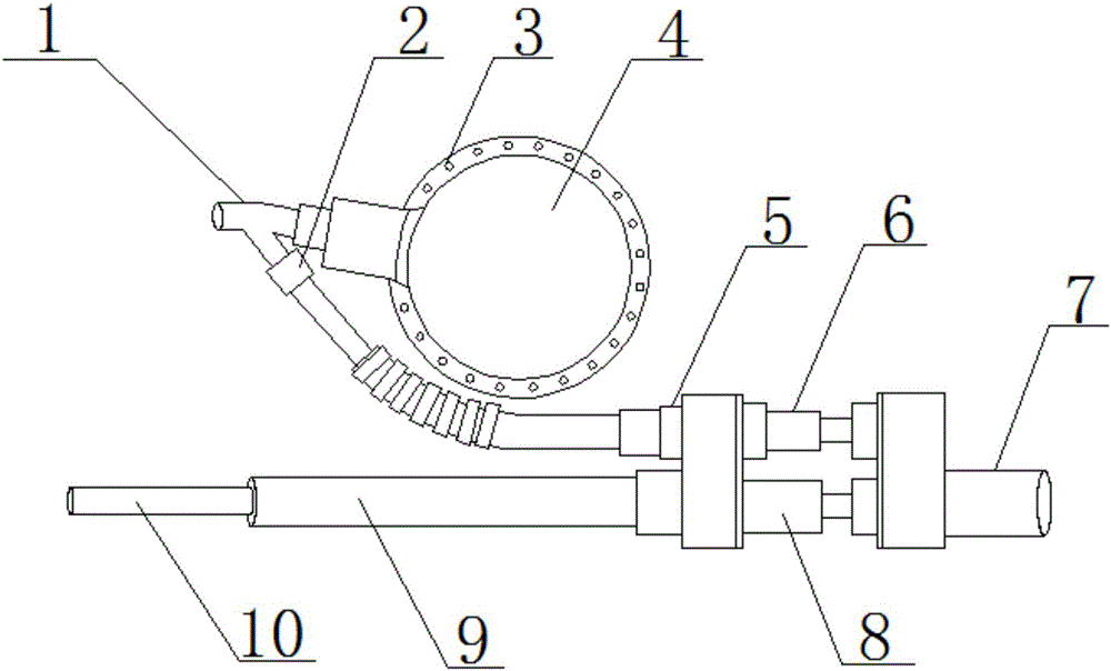 一种水枪水管回流结构的制作方法附图