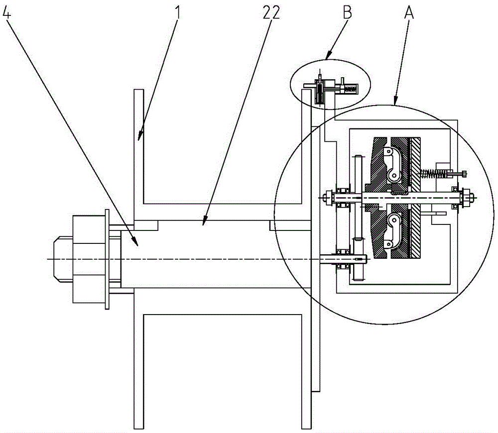 抗外力干扰的锁止切换式自适应绕线盘装置的制造方法附图