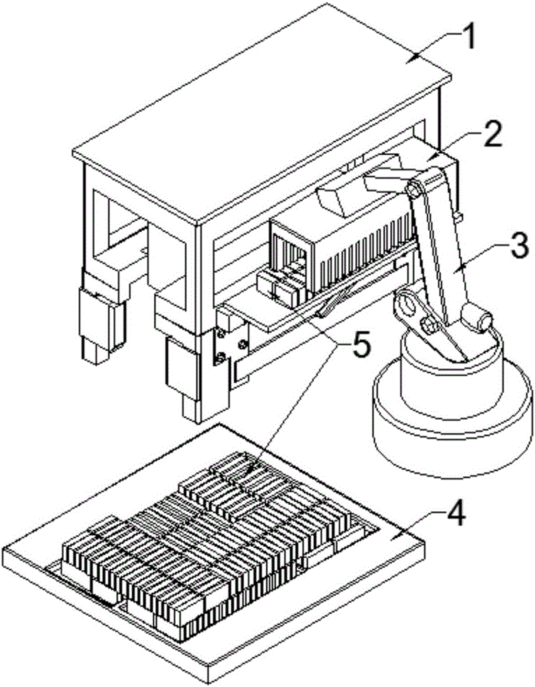 一种适应直径2m蒸压釜的节能砖自动化生产机组的制作方法附图