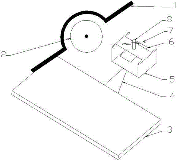 一种切割机夹紧装置的制造方法附图