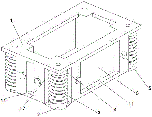 一种微型雕刻机底座支撑装置的制造方法附图